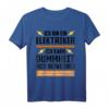 Elektriker Geschenke für Männer - Lustiges E-T-Shirt mit Spruch 'Ich bin Elektriker ich kann Dummheit nicht reparieren'