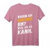 Elektriker T-Shirt Lustig Spruch 'Weil ich es kann!'  Originelles Geschenk für Elektriker, Handwerker & Berufseinsteiger zu Geburtstag & Weihnachten
