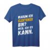 Elektriker T-Shirt Lustig Spruch 'Weil ich es kann!'  Originelles Geschenk für Elektriker, Handwerker & Berufseinsteiger zu Geburtstag & Weihnachten