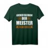Meister 2022 Meisterprüfung Elektriker T-Shirt  Geschenkidee für Handwerker, Dachdecker & Kfz-Mechaniker zum Abschluss