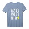 Elektroniker Meister WATT VOLT IHR Herren lustiges Elektriker T-Shirt  Humorvolles Oberteil für Elektroniker, Elektromeister & Elektriker bei Werkstatt & Feier