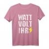 Elektroniker Meister WATT VOLT IHR Herren lustiges Elektriker T-Shirt  Humorvolles Oberteil für Elektroniker, Elektromeister & Elektriker bei Werkstatt & Feier
