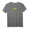 Elektrisches Skateboard Blaupause T-Shirt für Skater | Cooles E-Board Design für Skateboardfahrer & Cruiser