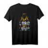 Lustiges Elektriker T-Shirt mit Herr der Lichter - Geschenkidee für Lineman und Elektriker