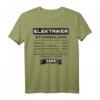 Lustiges Elektriker T-Shirt für Herren - Geschenkidee für Geburtstag, Weihnachten & Vatertag mit Humor