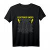 Elektriker T-Shirt Lustiges Elektronik Outfit mit Elektronen, Widerstand & Watt Spruch - Perfekt für Elektriker, Handwerker & Elektroniker