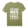 Muss Kabel verlegen! Elektriker T-Shirt mit lustigem Spruch  Perfektes Geschenk für Meister, Geburtstag, Weihnachten & Valentinstag