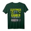 Elektriker Gamer T-Shirt - Lustiges Zocker Shirt für Elektriker, Gamer & Geschenkideen für Geburtstage & Weihnachten