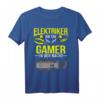 Elektriker Gamer T-Shirt - Lustiges Zocker Shirt für Elektriker, Gamer & Geschenkideen für Geburtstage & Weihnachten
