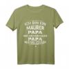 Maurer Papa Vater Spruch Reparieren Handwerk Elektriker T-Shirt - Lustiges Geschenk für Handwerker, Meister & Profis