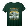 Lustiges Seine Majestät Der Elektriker Elektroniker Spruch T-Shirt  Originelles Geschenk für Elektriker, Elektroniker & Elektrotechniker zu Geburtstag, Weihnachten & Vatertag