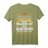Lustiges Seine Majestät Der Elektriker Elektroniker Spruch T-Shirt  Originelles Geschenk für Elektriker, Elektroniker & Elektrotechniker zu Geburtstag, Weihnachten & Vatertag