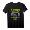 Elektriker Stundenlohn Spruch T-Shirt für Elektroniker & Elektromeister  Perfekt für die Werkstatt und den Beruf