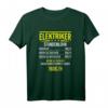 Elektriker Stundenlohn Spruch T-Shirt für Elektroniker & Elektromeister  Perfekt für die Werkstatt und den Beruf