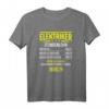 Elektriker Stundenlohn Spruch T-Shirt für Elektroniker & Elektromeister  Perfekt für die Werkstatt und den Beruf