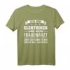 Herren Elektriker T-Shirt - Lustiges Elektromeister Shirt als Geschenk für Elektriker und Kollegen