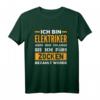 Elektriker Zocken Gamer Elektroinstallateur T-Shirt Lustiges Design für Damen & Herren, ideal für Elektriker und Gaming-Fans