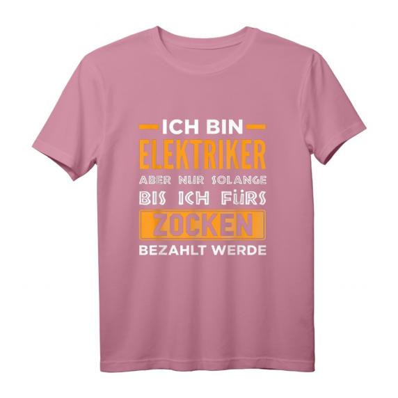 Elektriker Zocken Gamer Elektroinstallateur T-Shirt Lustiges Design für Damen & Herren, ideal für Elektriker und Gaming-Fans Elektriker Zocken Gamer Elektroinstallateur T-Shirt Lustiges Design für Damen & Herren, ideal für Elektriker und Gaming-Fans