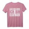 HapBunny Elektriker T-Shirt  Perfektes Geschenk für Elektroniker, Elektromeister & Elektroingenieure