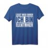 HapBunny Elektriker T-Shirt  Perfektes Geschenk für Elektroniker, Elektromeister & Elektroingenieure