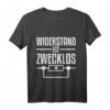 Elektriker Meister T-Shirt mit Elektrizität Design - Lustiges Geschenk für Elektroniker, Handwerker & Papa, perfekt für Hobby-Bastler