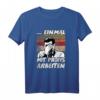 Einmal mit Profis arbeiten - Lustiges Handwerker Motiv T-Shirt für Bauarbeiter, Dachdecker, Klempner, Elektriker, Schreiner, Maurer & Zimmermann  Perfektes Geschenk für Kollegen