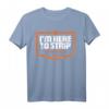 Elektriker I'm Here To Strip Electric Lineman T-Shirt - Humorvolles Vintage-Look Arbeitskleidungsstück für Elektriker, Drahtarbeiter & Linienmenschen