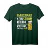 Elektriker T-Shirt mit Spruch - Wichtigster Mann am Bau, Perfekt für Elektroniker, Elektriker & Handwerker auf Baustelle & Betriebsfeier