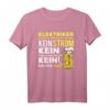 Elektriker T-Shirt mit Spruch - Wichtigster Mann am Bau, Perfekt für Elektroniker, Elektriker & Handwerker auf Baustelle & Betriebsfeier
