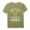 Elektrisch Fahren wir nur auf der Kirmes - Lustiges I Love CO2 T-Shirt für Autoliebhaber und Umweltbewusste bei Demos