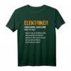 Lustiges Elektriker T-Shirt mit Spruch & Definition  Perfekt für Handwerker, Arbeit und Freizeit für Männer und Frauen
