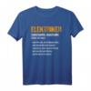 Lustiges Elektriker T-Shirt mit Spruch & Definition  Perfekt für Handwerker, Arbeit und Freizeit für Männer und Frauen