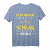 Elektriker T-Shirt Elektromeister Geschenk mit Spruch - Klassisch geschnitten, doppelt genähter Saum, ideal für Elektriker und Elektroinstallateure