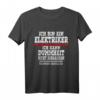 Ich bin ein Elektriker Ich kann Dummheit nicht Reparieren T-Shirt  Lustiges Handwerker T-Shirt für Elektriker & Dachdecker mit frechem Spruch