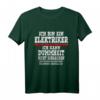 Ich bin ein Elektriker Ich kann Dummheit nicht Reparieren T-Shirt  Lustiges Handwerker T-Shirt für Elektriker & Dachdecker mit frechem Spruch