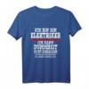 Ich bin ein Elektriker Ich kann Dummheit nicht Reparieren T-Shirt  Lustiges Handwerker T-Shirt für Elektriker & Dachdecker mit frechem Spruch