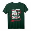 Elektroniker Meister WATT VOLT IHR Herren Lustiges Elektriker T-Shirt  Perfekt für Elektriker, Meister & Elektriker in Ausbildung mit Humor für Werkstatt & Feier