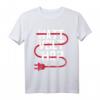 Elektroniker Meister WATT VOLT IHR Herren Lustiges Elektriker T-Shirt  Perfekt für Elektriker, Meister & Elektriker in Ausbildung mit Humor für Werkstatt & Feier