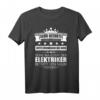 Herren Elektriker Shirt mit Spruch - Lustiges Geschenk für Elektroinstallateure & Elektriker, Arbeitsshirt mit Humor