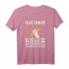 Lustiges Elektriker T-Shirt mit Spruch  Geschenkidee für Elektroniker, Elektriker, Handwerker, Chef & Kollegen zum Vatertag, Geburtstag & Weihnachten