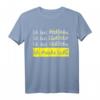 Ich bin Elektriker T-Shirt - Klassisch geschnitten, doppelt genähter Saum für Handwerker und Elektriker
