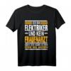 Ich Bin Elektriker und kein Frauenarzt Handwerk T-Shirt  Lustiges Elektriker Geschenk zu Weihnachten für Männer und Frauen im Elektrohandwerk