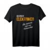 Lustiges Elektriker T-Shirt mit Spruch  Berufsgeselle Motiv für Elektriker, Profis und Azubis