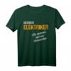 Lustiges Elektriker T-Shirt mit Spruch  Berufsgeselle Motiv für Elektriker, Profis und Azubis