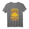 Elektriker Meister Strom Lustiger Spruch T-Shirt  Perfektes Geschenk für Elektriker, Werkstattmeister & Elektrotechniker