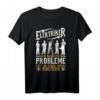 Herren Elektriker Problem Löser T-Shirt  Perfektes Geschenk für Elektrotechniker, Elektroniker & Elektroingenieure