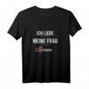 Ich liebe meine Frau Holz sägen Handwerk Elektriker T-Shirt  Lustiges Werkzeug & Profi Geschenk für Handwerker & Handwerksburschen