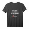 Ich liebe meine Frau Holz sägen Handwerk Elektriker T-Shirt  Lustiges Werkzeug & Profi Geschenk für Handwerker & Handwerksburschen