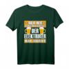 Herren Elektriker T-Shirt mit Spruch 'Bier Her Eure Majestät Der Elektriker Hat Durst'  Lustiges Geschenk für Handwerker und Elektriker