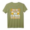 Herren Elektriker T-Shirt mit Spruch 'Bier Her Eure Majestät Der Elektriker Hat Durst'  Lustiges Geschenk für Handwerker und Elektriker